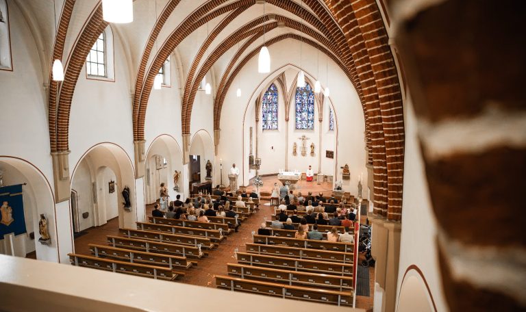 Bild einer Hochzeit in Ludwigsburg in der Kirche