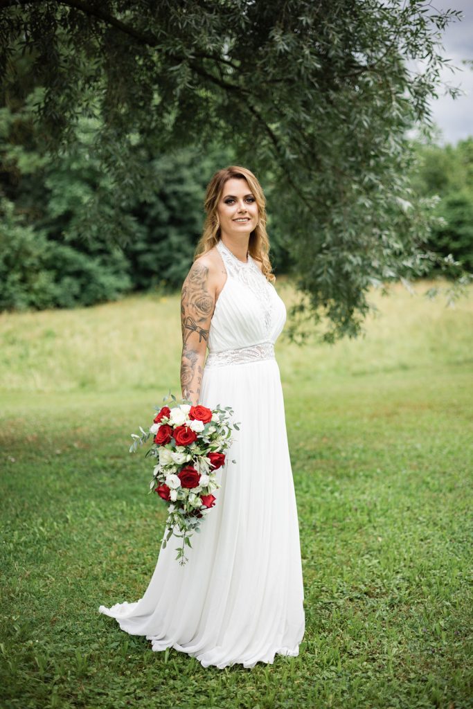 Hochzeit Stuttgart – Braut Einzelporträt Braut Einzelporträt bei Hochzeit in Stuttgart.