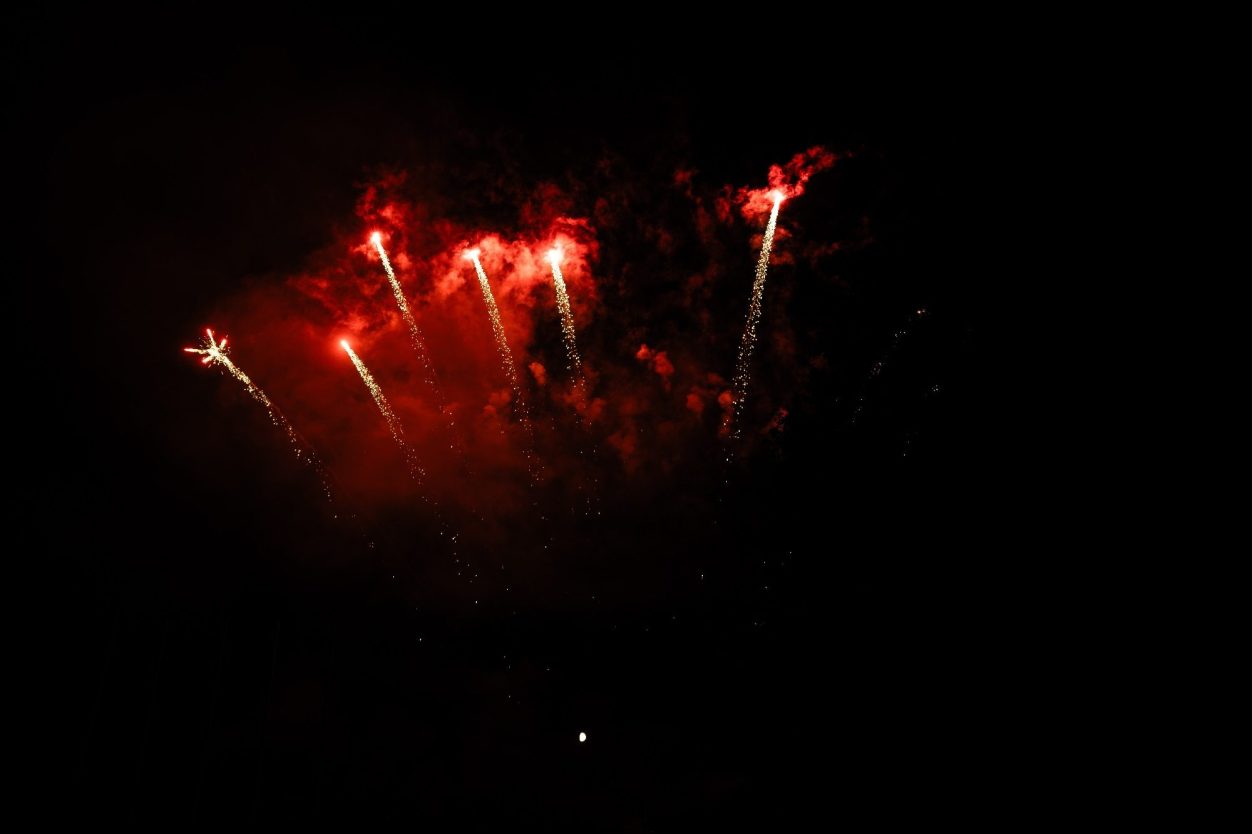 Feuerwerk bei der Hochzeit in Ludwigsburg und Umgebung